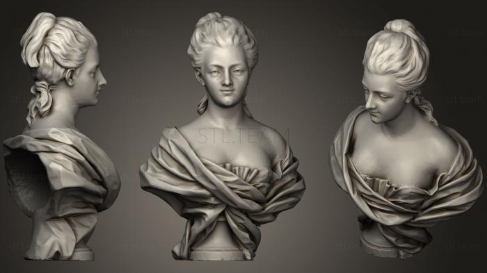 3D модель Голова Женщины (STL)